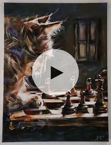 ArteDiAlina.com painting: A smart kind
